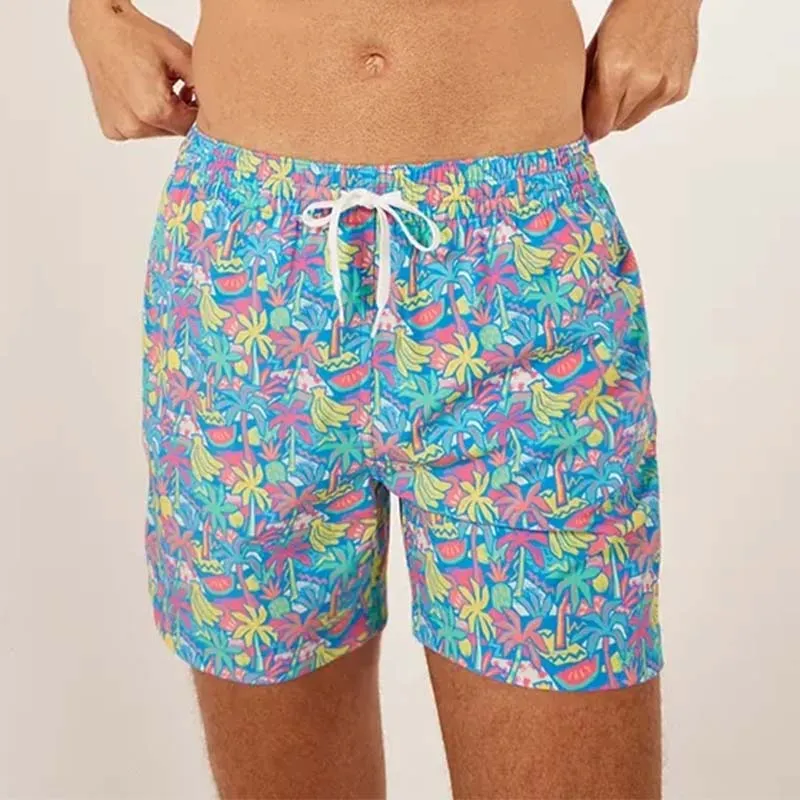 The Tropical Bunch 5.5 inch Swim Shorts