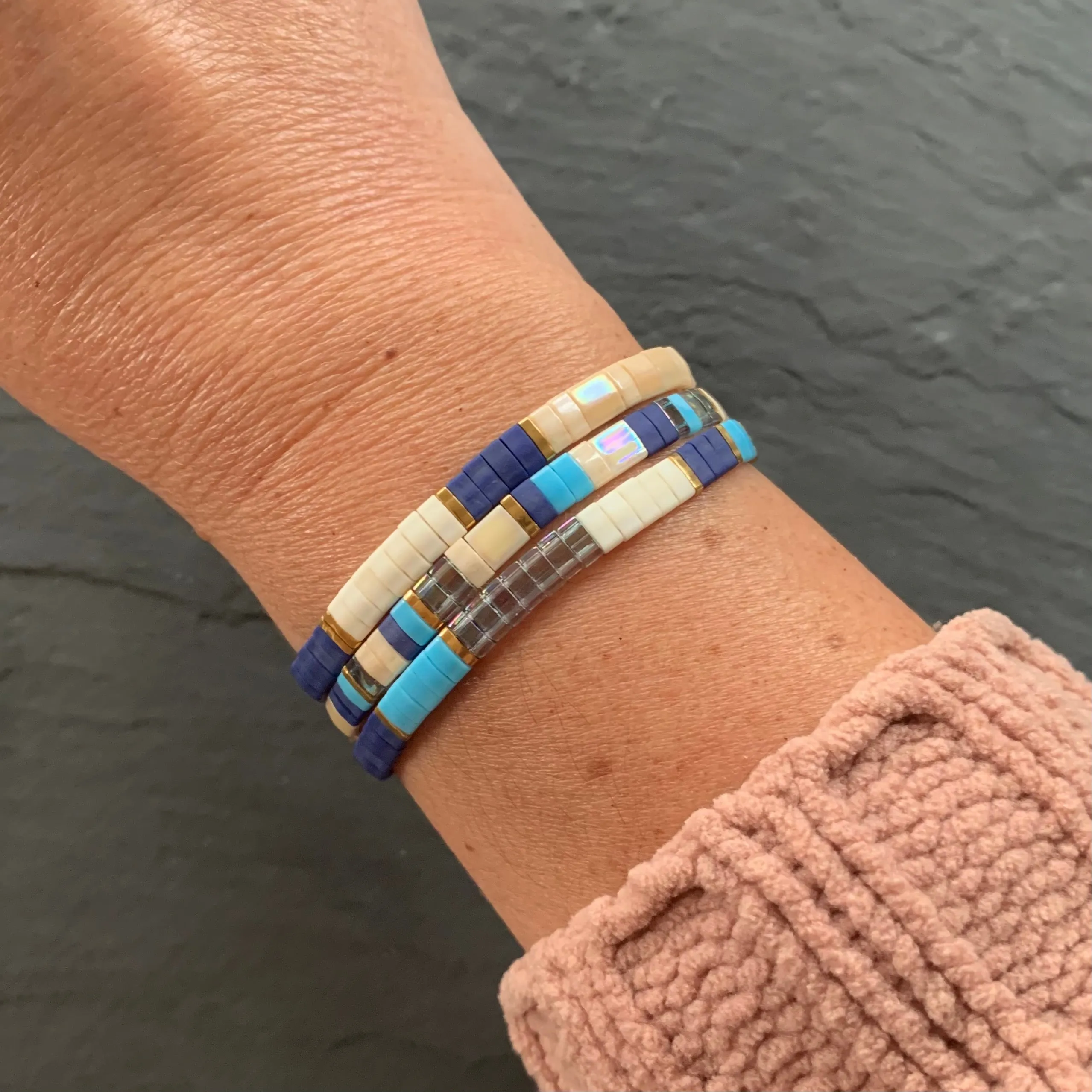 Tile Bracelet Curated Set - SKY SET