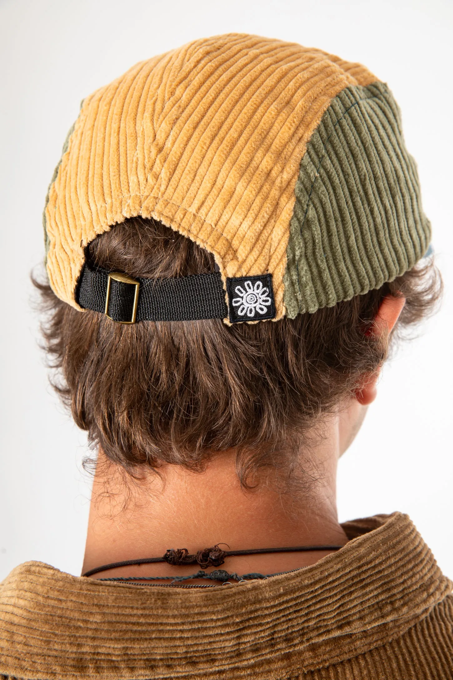 Tokha Color Block Corduroy Hat