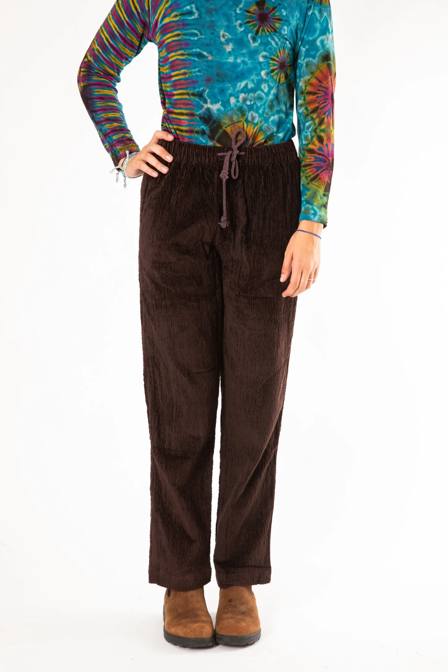 Tokha Drawstring Corduroy Pants