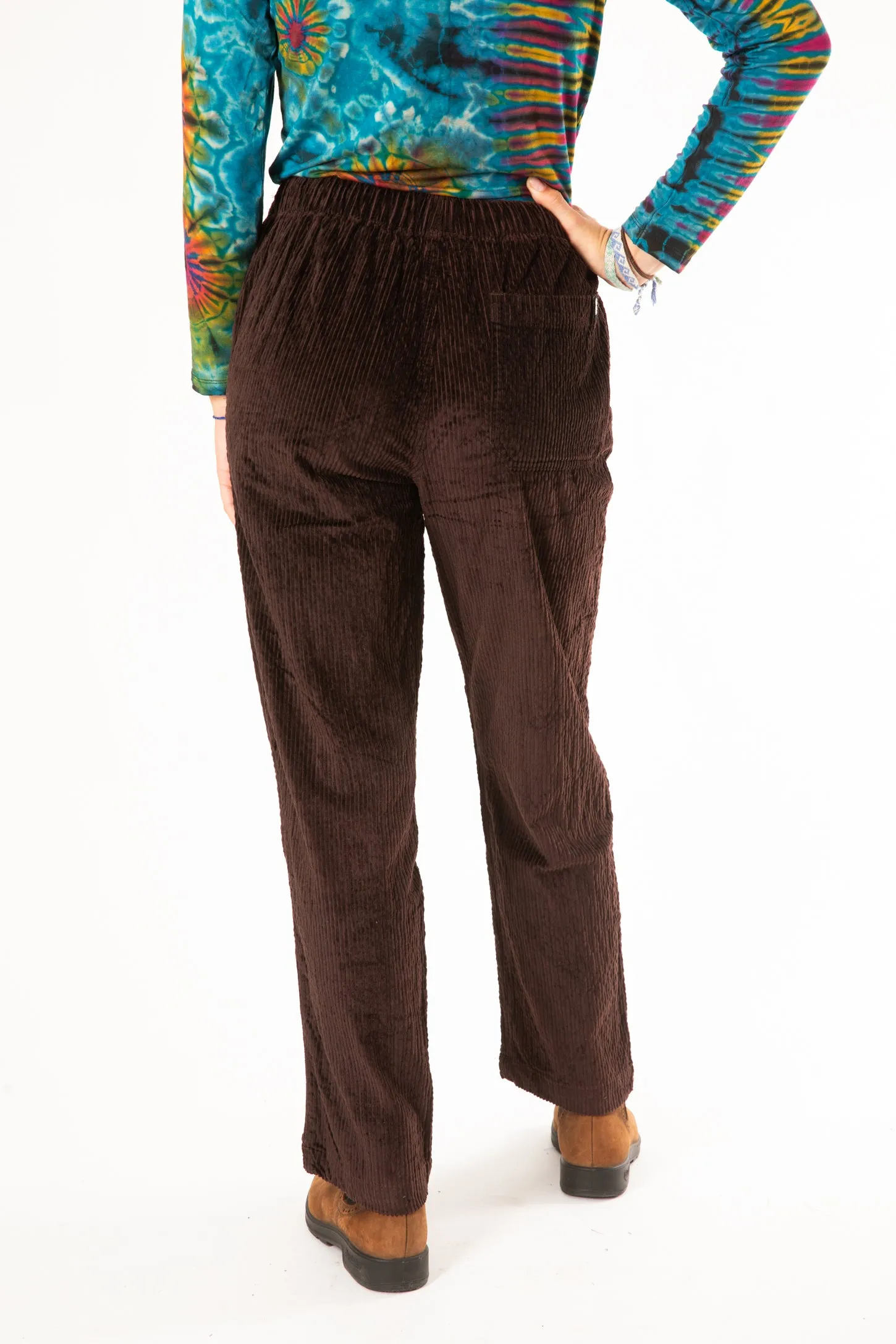 Tokha Drawstring Corduroy Pants