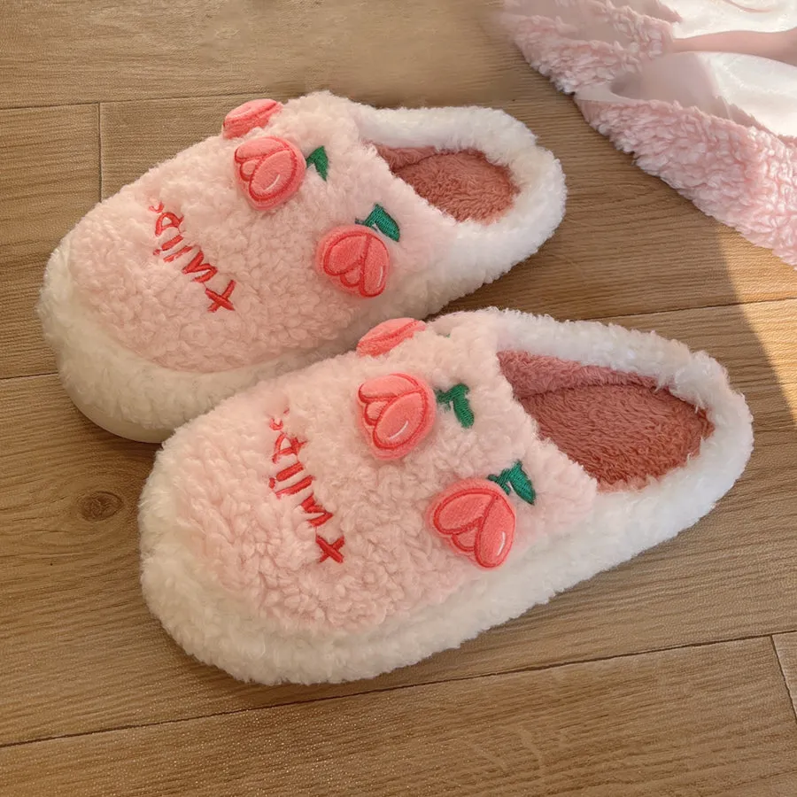 Tulip Fluffy Winter Slippers