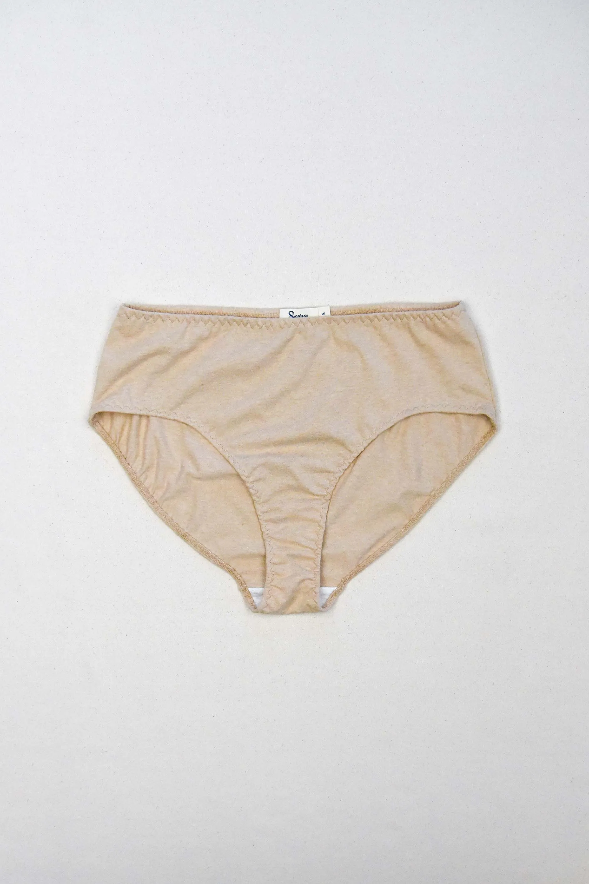 Undyed Organic High Rise Panties