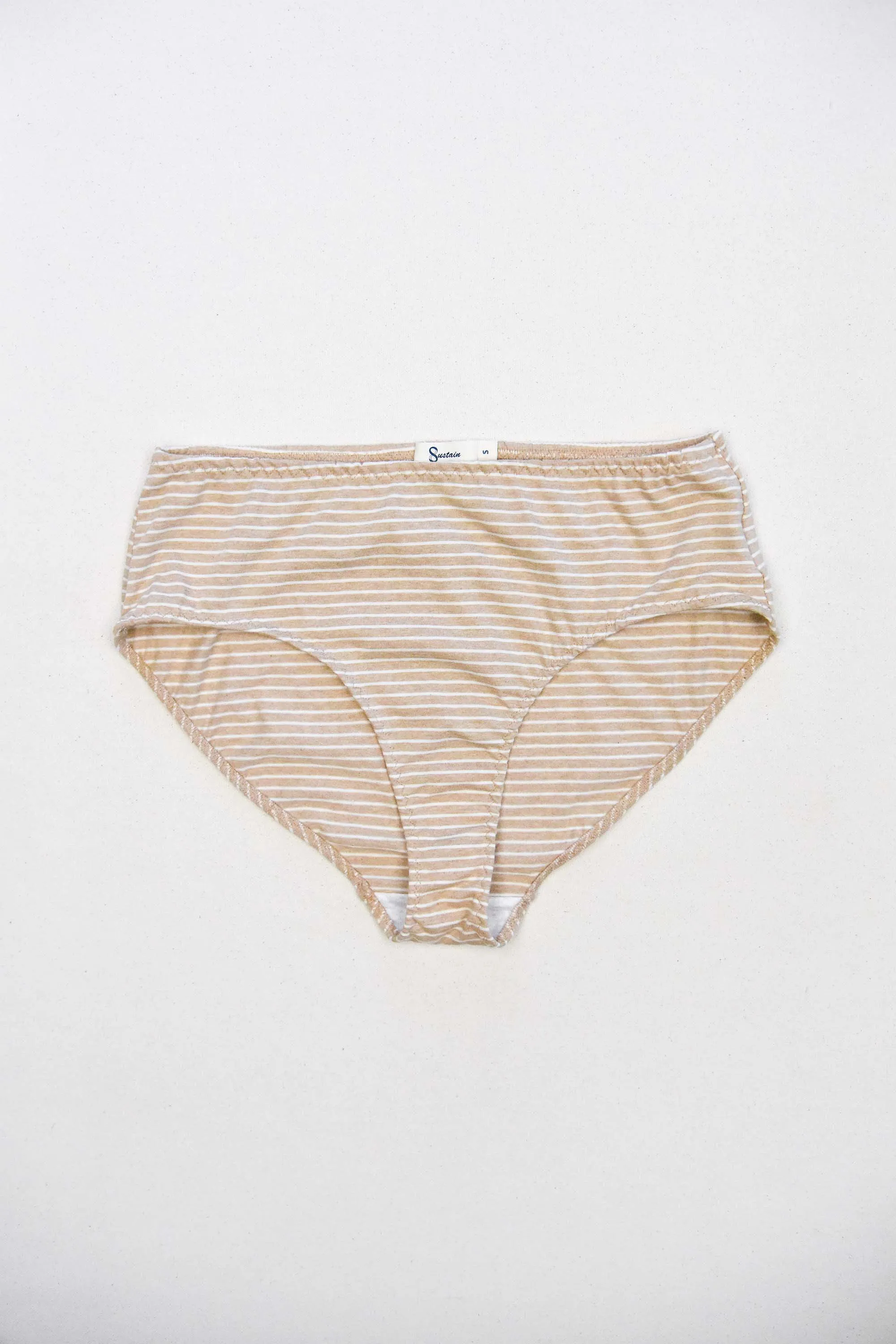 Undyed Organic High Rise Panties