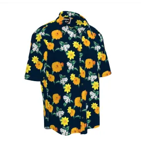 Warm Floral Short Sleeve Shirt