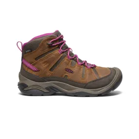 WOMEN'S CIRCADIA MID WP - SYRUP/BOYSENBERRY